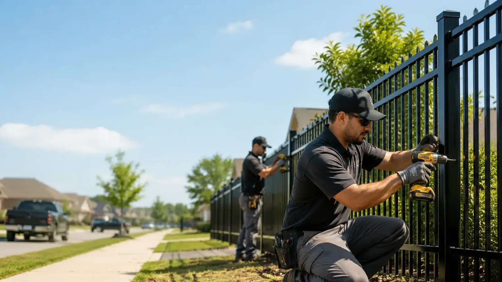 Metal Fence Installation in Windom, TX